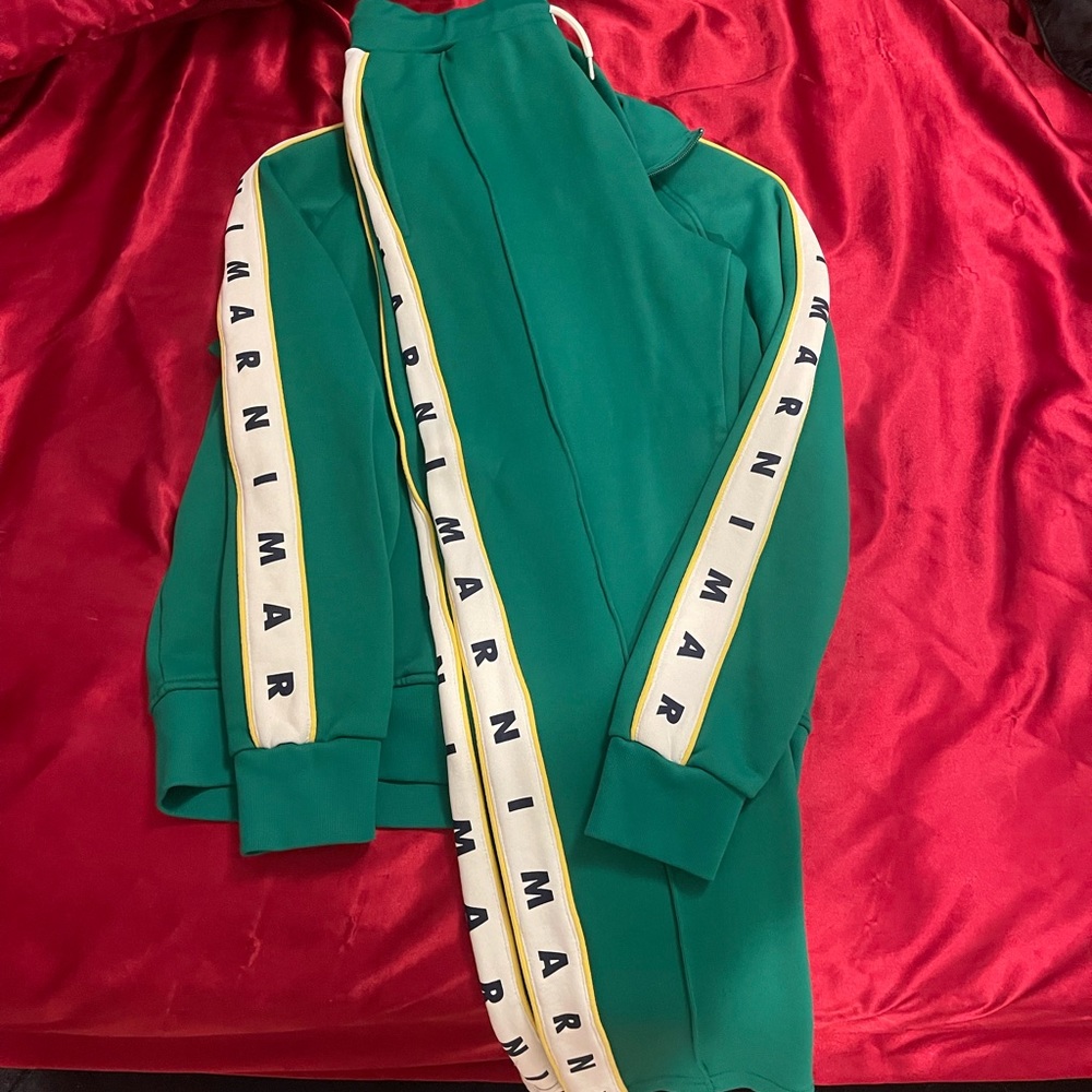 Marni Logo Tracksuit Jacket and Pants
